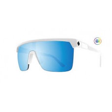 FLYNN 5050 Monture Matte White Verre Happy Boost Bronze Polar Ice Blue Spectra Mirror      Ref : 6700000000183